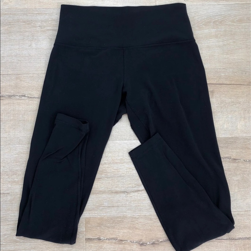 Lululemon black leggings size 10